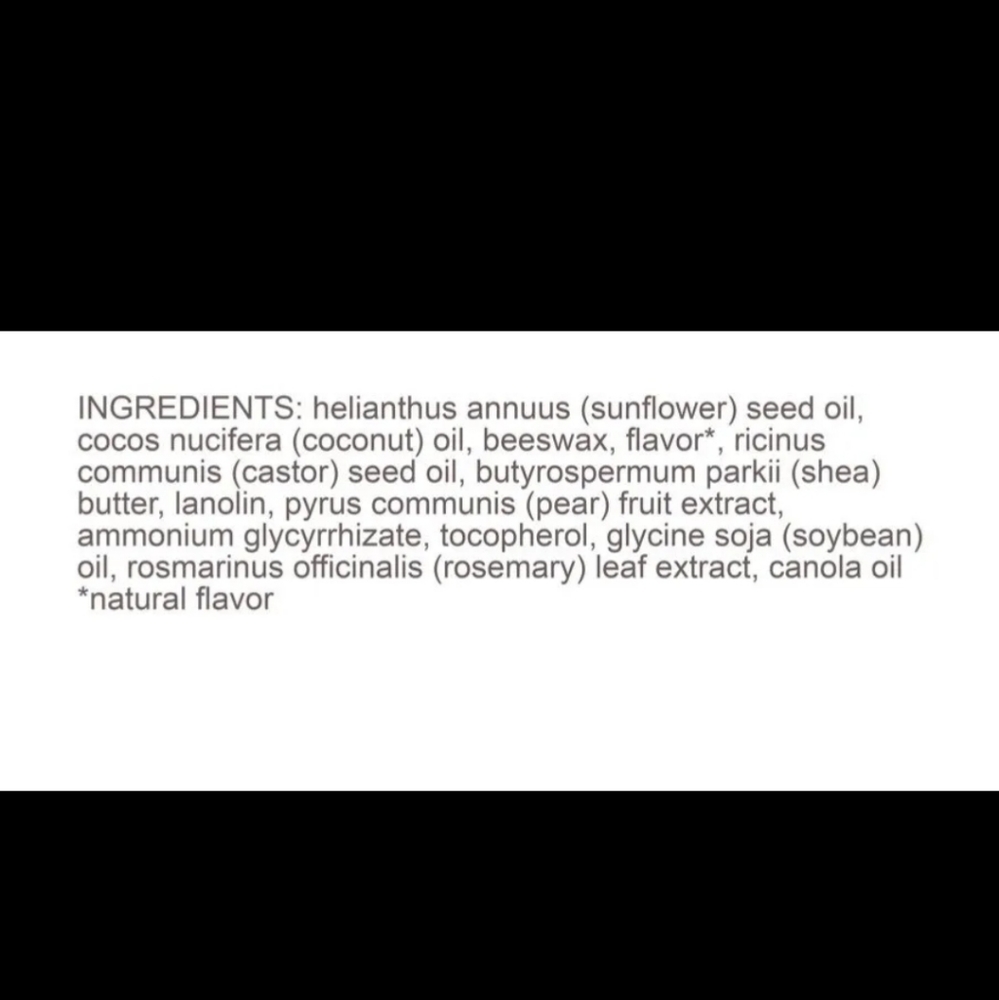 :* 4 NIB Burt's Bees coconut & pear moisturizing & red dahlia Tinted Lip balm - Picture 7 of 12